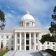 MONTGOMERY, AL - MARCH 22: Exterior view of the Alabama State Capitol on March 22, 2020 in Montgomery, Alabama. (Photo by Taylor Hill/Getty Images)