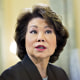 Former Department Of Transportation Secretary Elaine Chao.