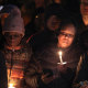 People attend a candlelight vigil in memory of Tyre Nichols at the Tobey Skate Park in Memphis, Tenn., on Jan. 26, 2023.