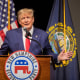 Former President Trump Speaks At New Hampshire Republican State Committee's Annual Meeting