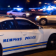 Police investigate the scene of a reported carjacking in Memphis, Tenn.