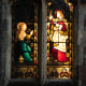 United Kingdom, England, Old Sodbury, Church of Saint John the Baptist, stained-glass window