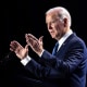 President Joe Biden gestures in Baltimore on March 1, 2023.