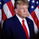Image: Former President Donald Trump speaks to reporters before his speech at the annual Conservative Political Action Conference (CPAC)  on March 4, 2023 in National Harbor, Md.