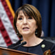 Rep. Cathy McMorris Rodgers, R-Wash., and chair of the House Energy and Commerce Committee, speaks during a hearing in Washington on March 23, 2023.