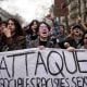 French President Emmanuel Macron has ignited a firestorm of anger with unpopular pension reforms that he rammed through parliament. Young people, some of them first-time demonstrators, are joining protests against him. 