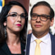 Rep. Lauren Boebert, R-Colo., Rep. George Santos, R-NY.