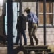 Authorities investigate the scene of a mass shooting in Cleveland, Texas
