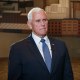 Dasha Burns speaks to former Vice President Mike Pence on May 9, 2023.