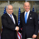 Benjamin Netanyahu and Joe Biden in Jerusalem