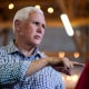 Former Vice President Mike Pence at the Iowa State Fair in Des Moines on Aug. 11, 2023.