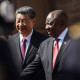 China's President Xi Visits South African President Ramaphosa