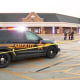 Ohio officers investigate an officer involved shooting outside a Kroger supermarket in Westerville, Ohio, on Aug. 25, 2023.