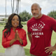 Oprah and Dwayne Johnson.