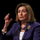 Nancy Pelosi speaks in New York on April 25, 2023.