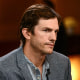 Ashton Kutcher listens during the Milken Institute Global Conference in Beverly Hills, Calif., on May 2, 2023.