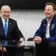 Benjamin Netanyahu and Elon Musk.