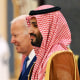 President Joe Biden and Crown Prince Mohammed bin Salman in in Jeddah, Saudi Arabia in 2022.