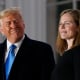 Donald Trump and Amy Coney Barrett at the White House White House