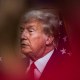 Former President Donald Trump speaks in Clinton, Mich., on Sept. 27, 2023.