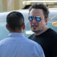 Elon Musk with Tony Gonzales while visiting the Texas-Mexico border in Eagle Pass, Texas