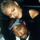 Tupac Shakur and Jada Pinkett Smith. 