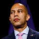 House Minority Leader Hakeem Jeffries, D-N.Y., at the Capitol on Sept. 30, 2023.