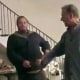Body cam footage of David DePape, left, moments before he attacked Paul Pelosi at his San Francisco home.