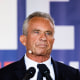 Robert F. Kennedy Jr., a 2024 independent presidential candidate, during a campaign event in Philadelphia, PA. on Oct. 9, 2023. 