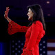Nikki Haley waves during the annual Conservative Political Action Conference.