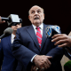 Image: Rudy Giuliani speaks to reporters