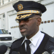 Philadelphia Police Inspector Deshawn Beaufort discusses recent trail attacks in Philadelphia, on Dec. 8, 2023.