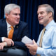  James Comer., left, and Jim Jordan, at a House Oversight and Accountability Committee hearing, on Nov. 14, 2023. 