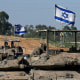 Image: Israeli army tanks