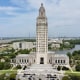 The Louisiana state Capitol in Baton Rouge.
