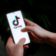A TikTok logo seen displayed on a smartphone.