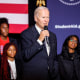 President Biden Speaks On Student Debt Relief At Delaware State University