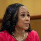 Fulton County District Attorney Fani Willis during a hearing at the Fulton County Courthouse on Feb. 15, 2024 in Atlanta.