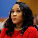 Fulton County District Attorney Fani Willis at the final arguments in her disqualification hearing at the Fulton County Courthouse on March 1, 2024, in Atlanta, 