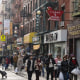 Pedestrians in the Chinatown neighborhood of New York
