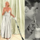 Side-by-side images of woman in tiara vacuuming and a young couple sharing a milkshake 