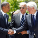 Barack Obama, Joe Biden, Bill Clinton