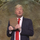 James Austin Johnson as former President Donald Trump on "Saturday Night Live."