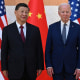 Xi Jinping and Joe Biden at the G20 Summit in Bali