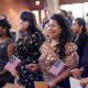 naturalization ceremony us american usa flag