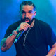 Drake performing in Atlanta