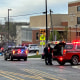 Police respond at West Lafayette High School in Lafayette, Ind.