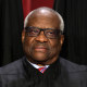 Clarence Thomas poses for an official portrait in 2022.