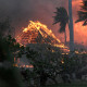 The hall of historic Waiola Church and nearby Lahaina Hongwanji Mission engulfed in flames