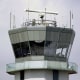 The air traffic control tower at Chicago's Midway International Airport. 